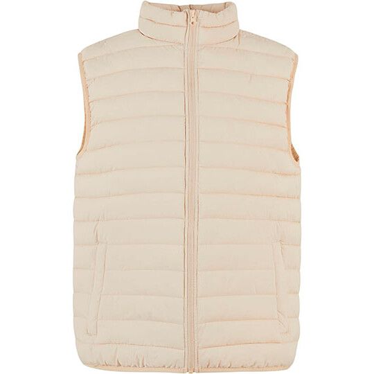 Light Puffer Vest - sand-843