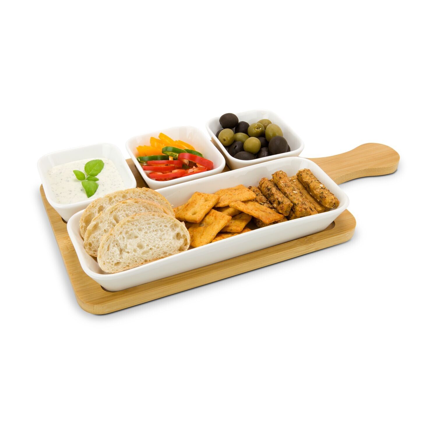 ROMINOX® Servierschalen Quattro Bamboo-656