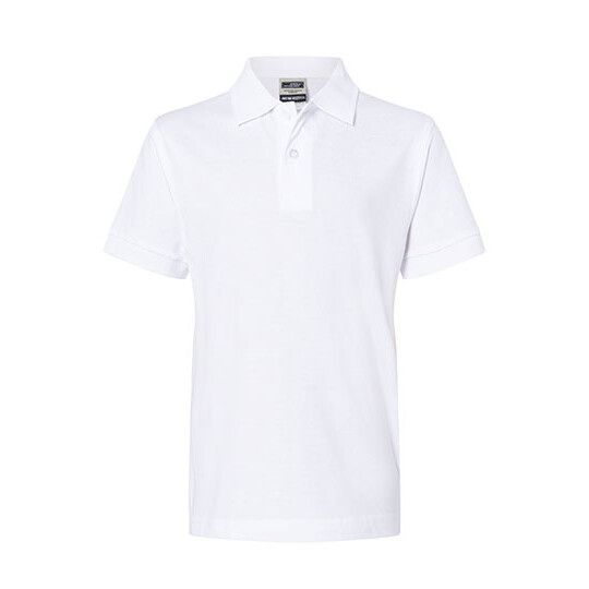 Junior Classic Polo - white-145