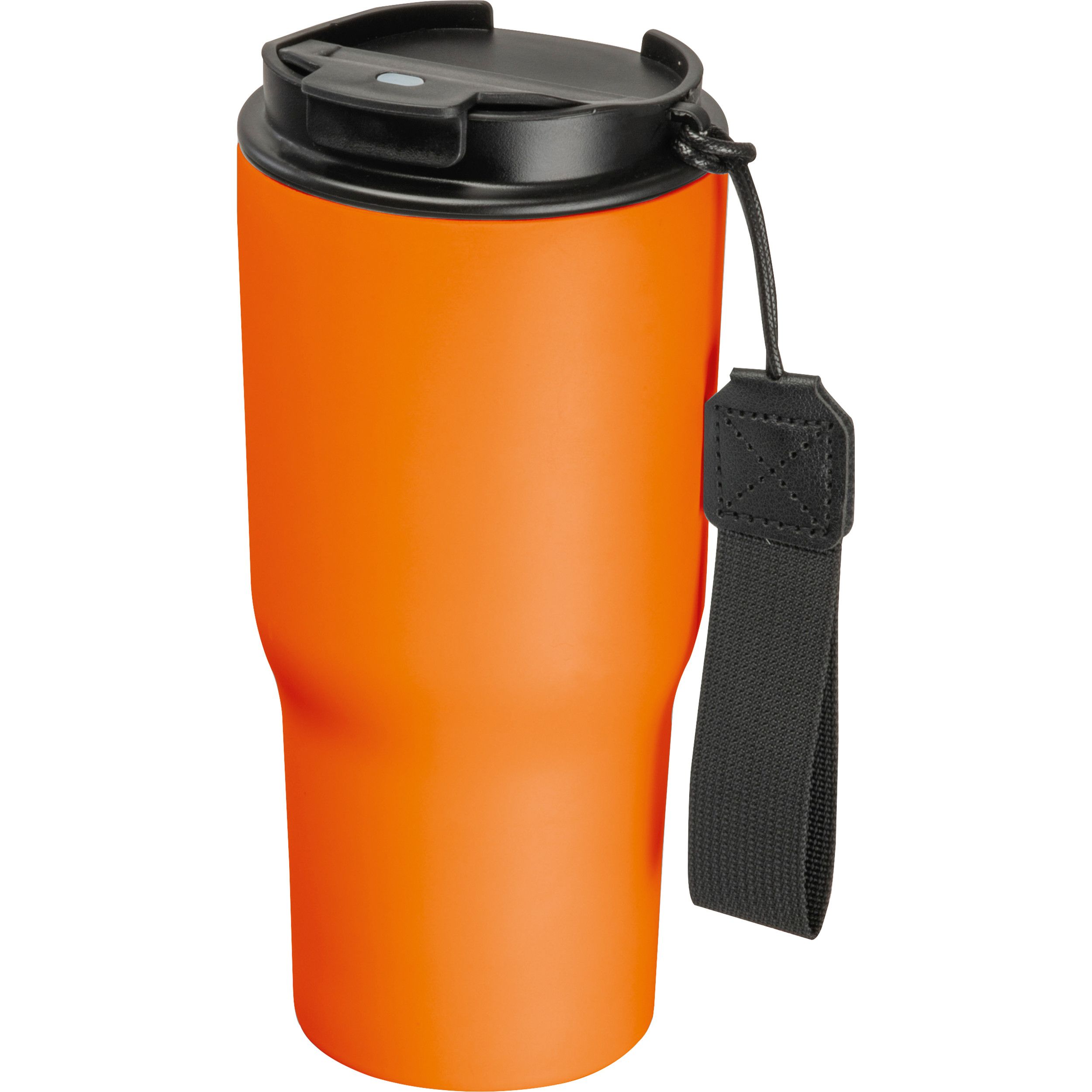 Edelstahltrinkbecher, 550ml - orange-143