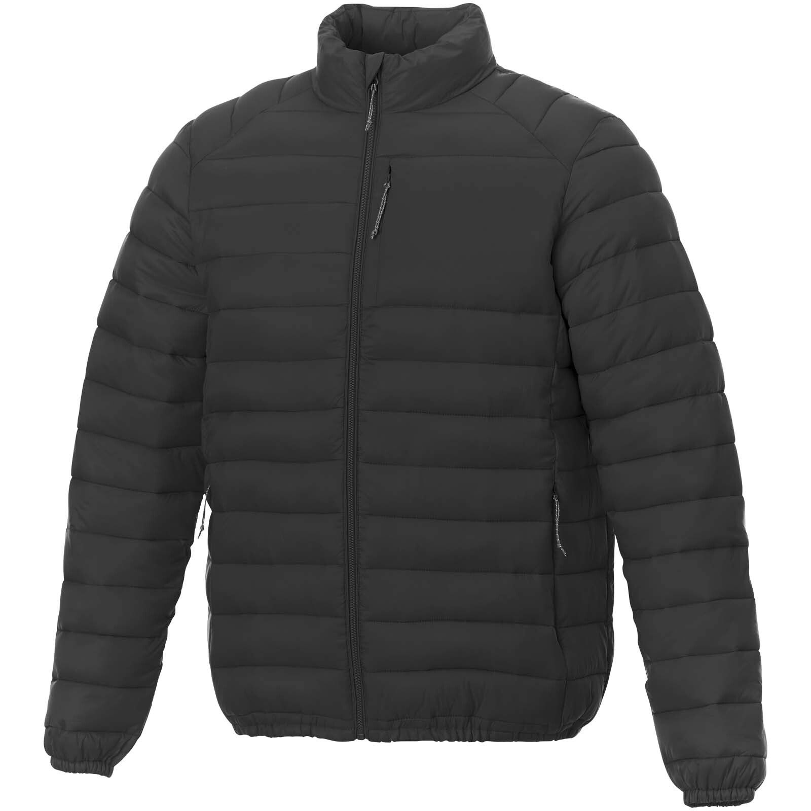 Athenas recycelte wattierte Jacke für Herren - schwarz - XS-972