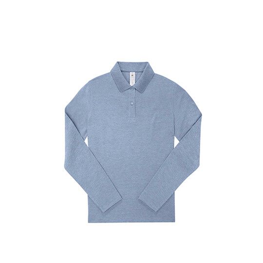 My Polo 210 Long Sleeve /Women - heather blue - XXL-75