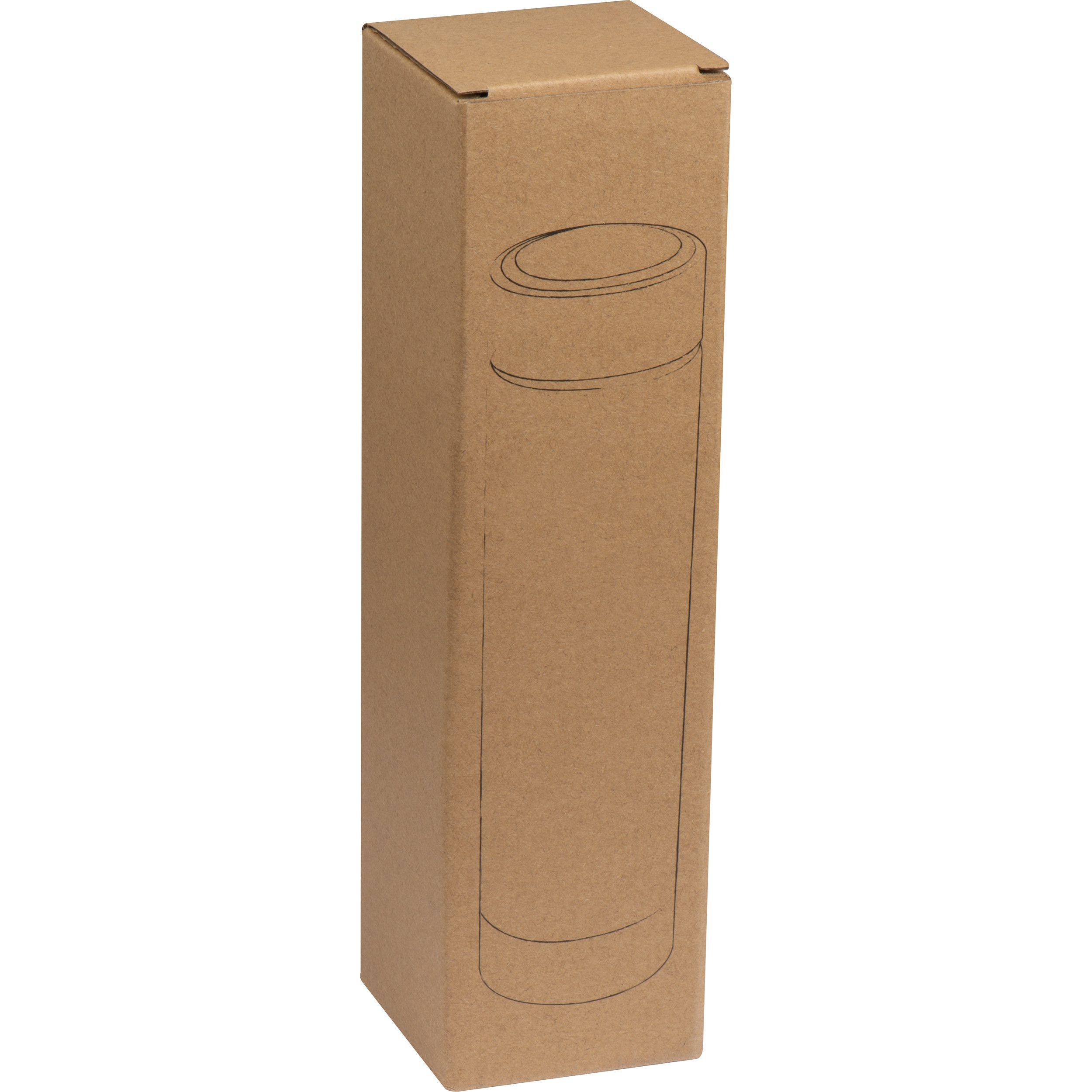 Vakuum Edelstahlflasche mit Teesieb, 450ml - schwarz-744
