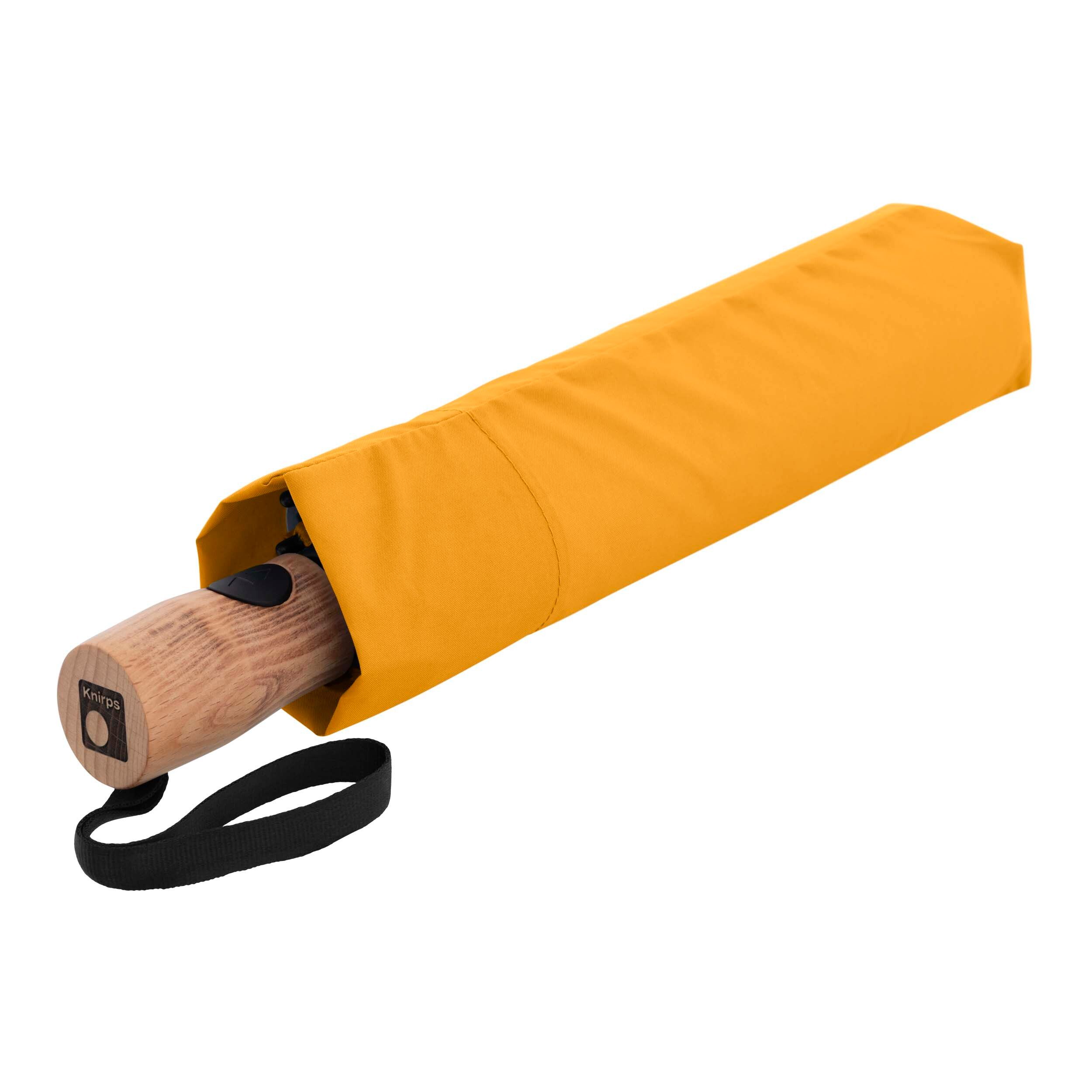 Taschenschirm Timber duomatic - curcuma-523