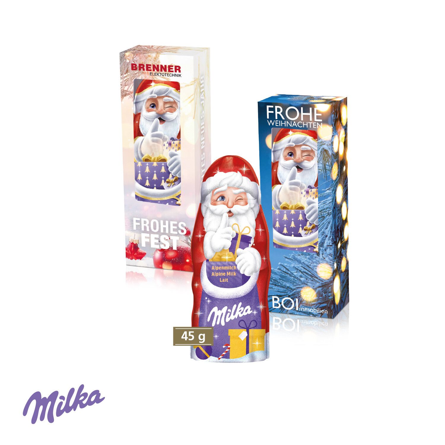 Ritter SPORT Schokotafel in "Rentier" Werbekartonage, 100g-799
