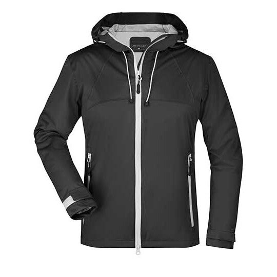 black - silver solid