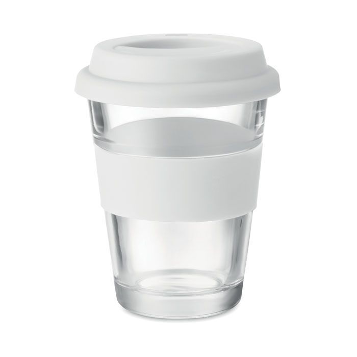 Glas Becher 350 ml ASTOGLASS - weiß-37