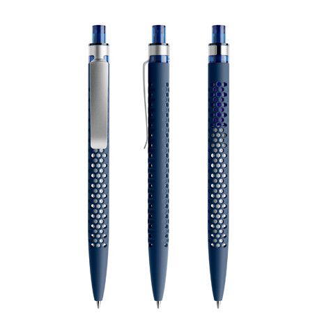 prodir QS40 Soft Touch PRS Push Kugelschreiber Metall-Clip - sodalithblau-223