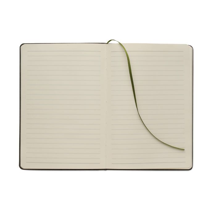 DIN A5 Notizbuch RPET RINBOOK - dunkelgrün-769