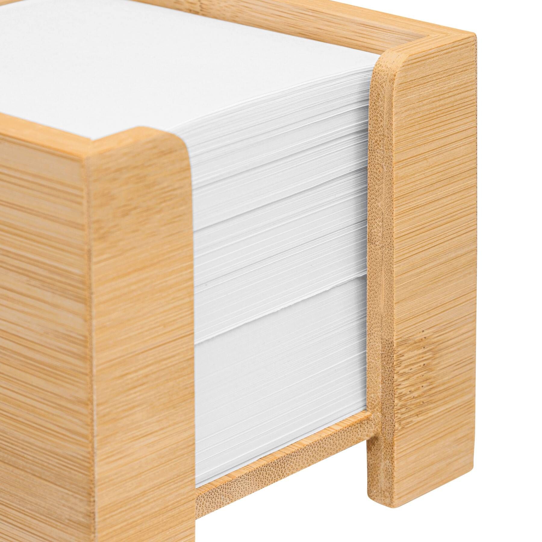Zettelbox NEVER FORGET BAMBOO - braun-836