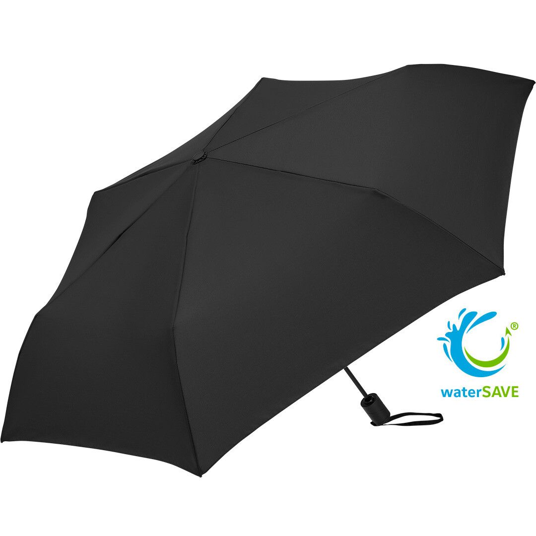 AOC-Mini-Taschenschirm FARE® FiligRain Only200 mit waterSAVE® Bezug Ø94 cm - schwarz-166