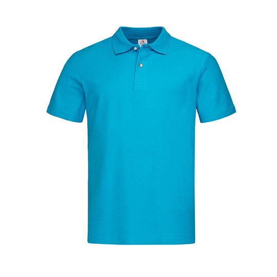 Classic Polo - ocean blue-960