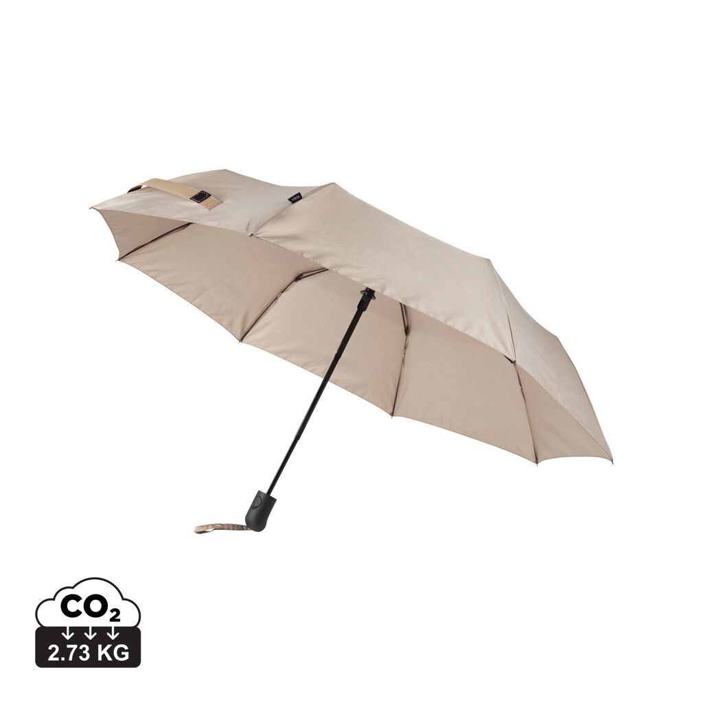 VINGA Baltimore AWARE™ RPET 21“ Regenschirm - greige-666
