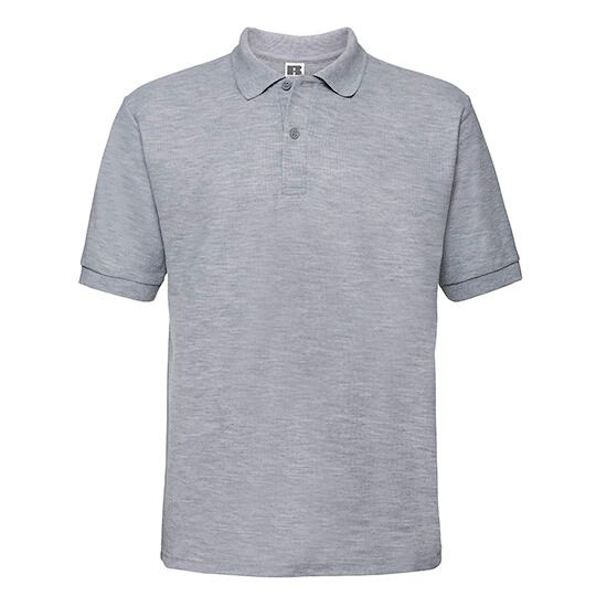 Men's Classic Polycotton Polo - light oxford heather - XXL-720