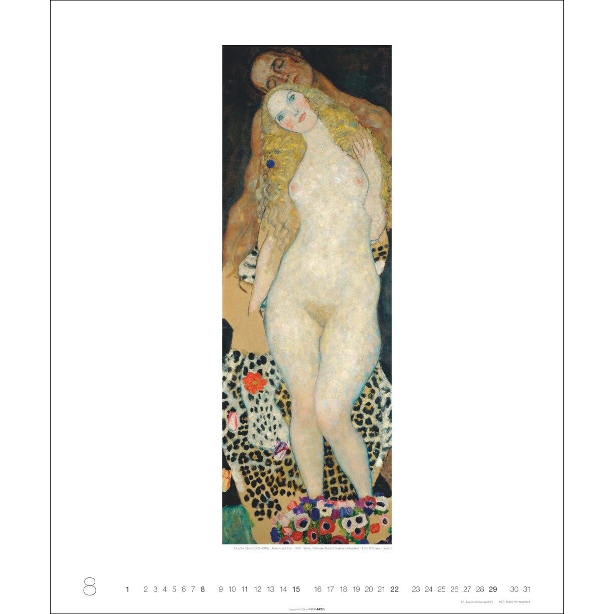 Gustav Klimt Edition - Kunst & Kultur Kalender-915