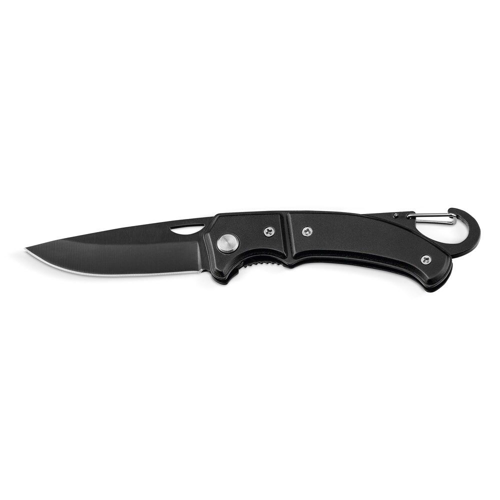 FRED Taschenmesser aus Edelstahl und Metall - schwarz-481