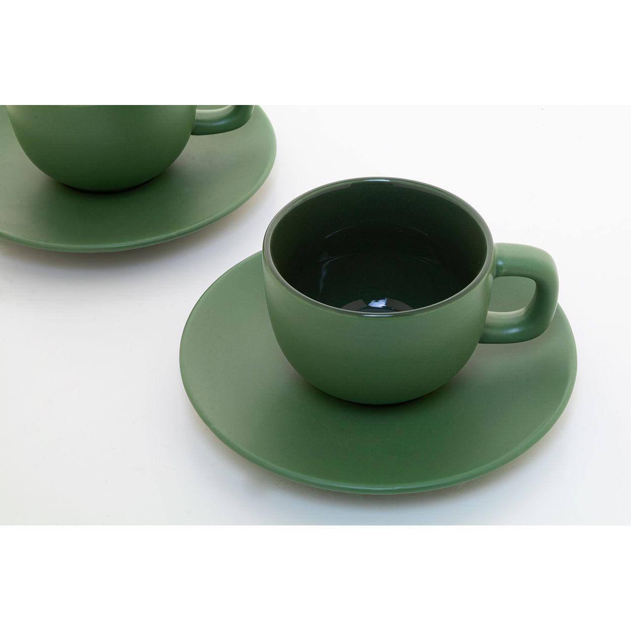 Caturra Plus Cappuccinotassenset - grün-437