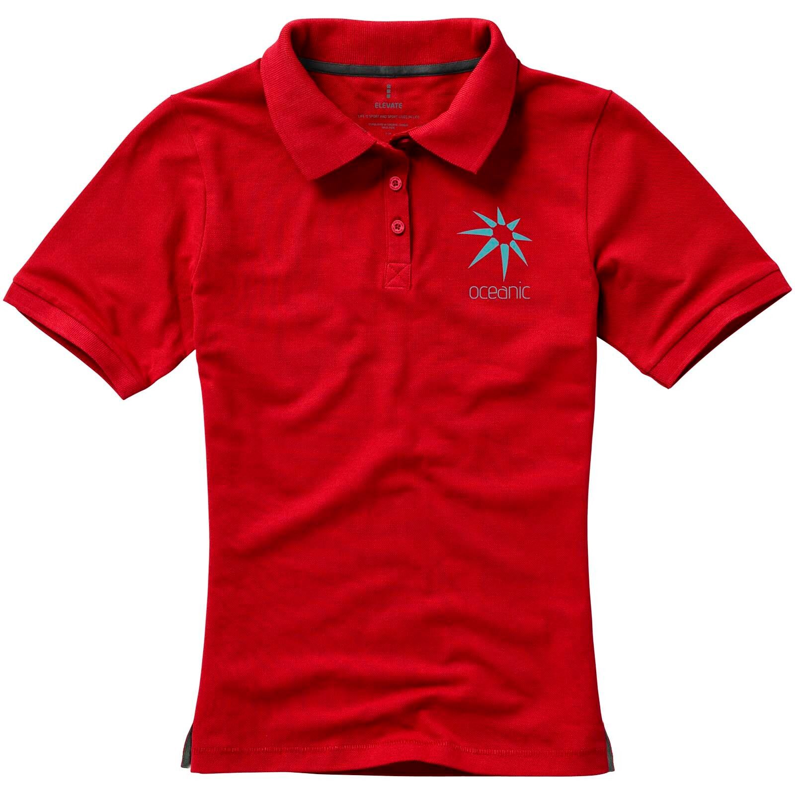 Calgary Poloshirt für Damen - rot - XS-9