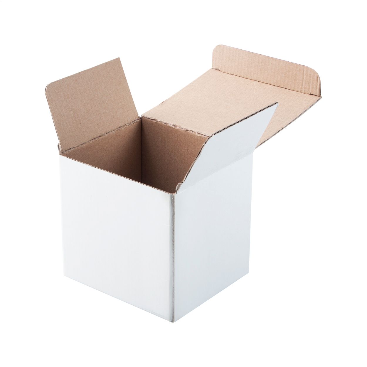 Tassenverpackung Three - weiß - natur-254