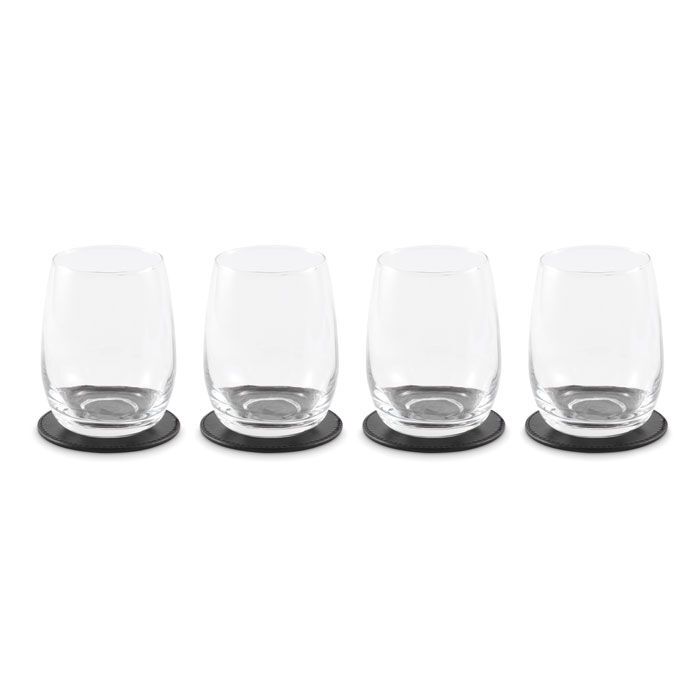 Untersetzer-Set PU POSA SET - schwarz-462