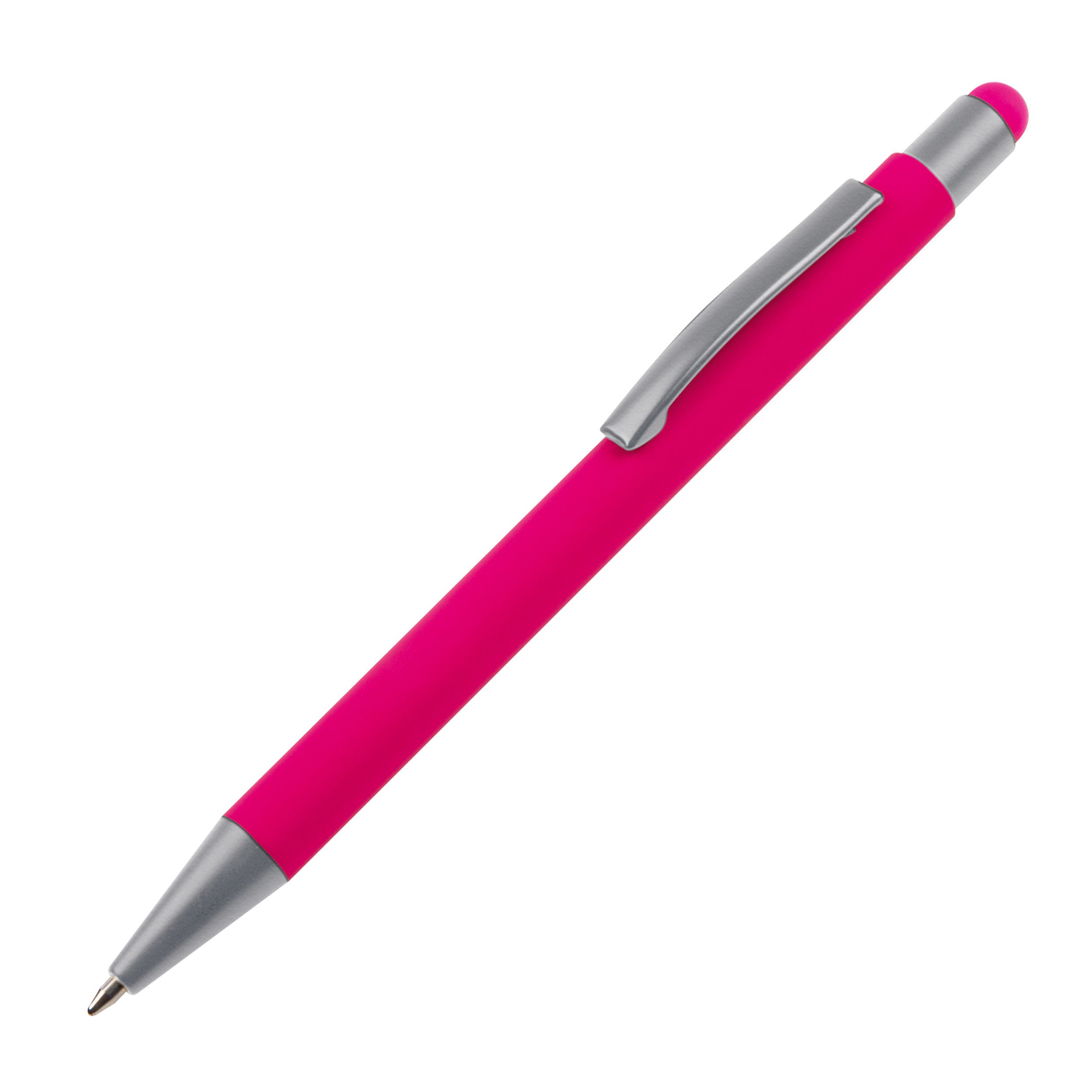 Metall Kugelschreiber mit Touch-Pen Salt Lake City - pink-910