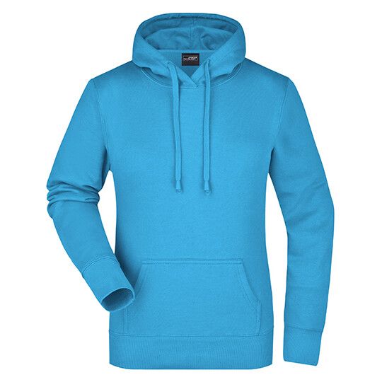 Ladies´ Hooded Sweat - turquoise-422