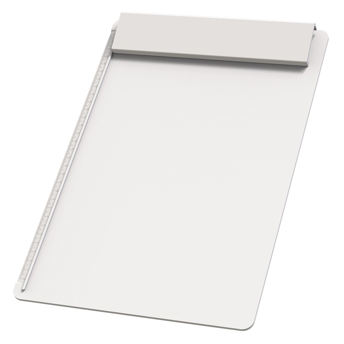 Klemmbrett DIN A4 Alpha - weiß, weiß-373
