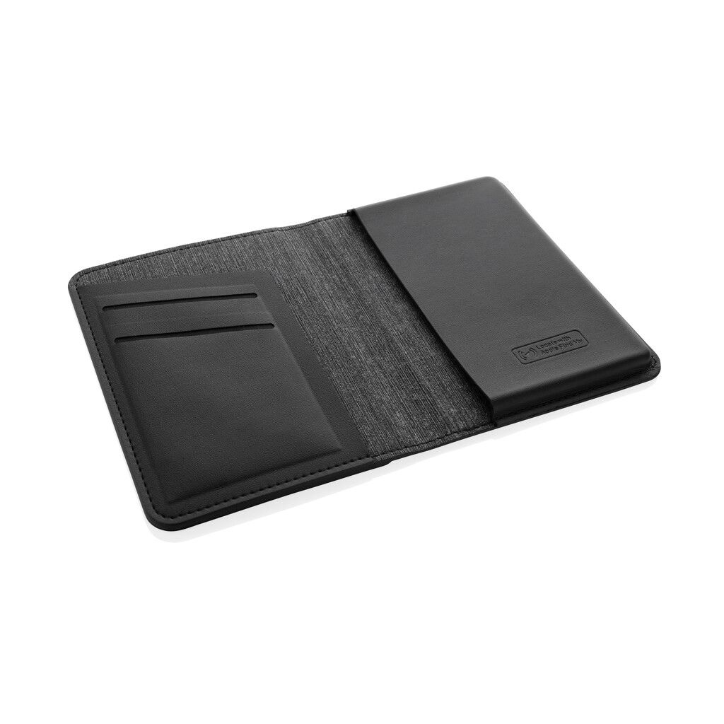 Travelfinder RCS Polyester Passtasche mit weltweiter Ortung - schwarz-726