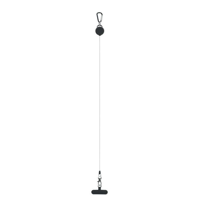 Einziehbarer Smartphone-Halter RETRO - schwarz-133