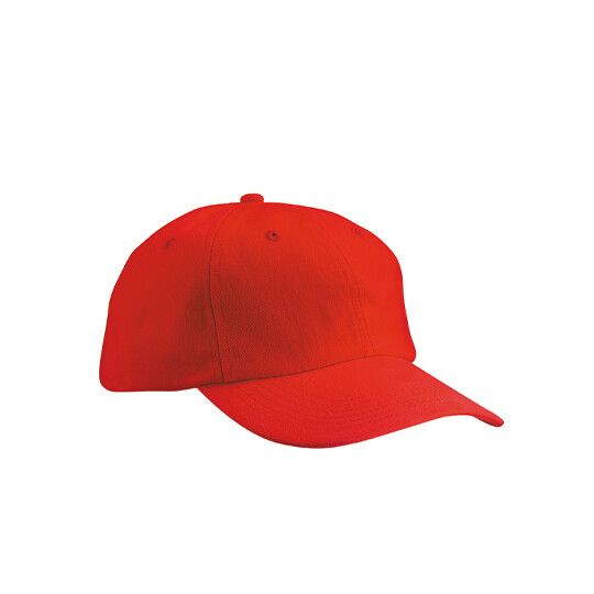 6-Panel Cap Low Profile - red-859