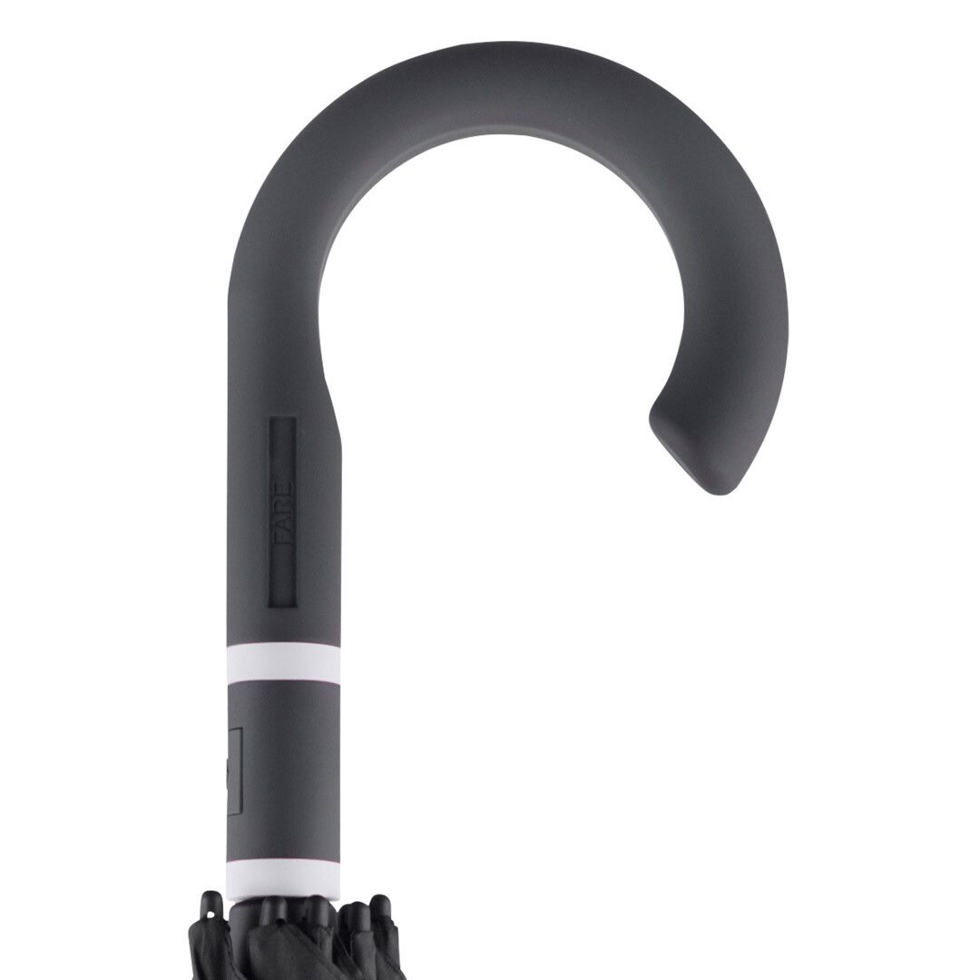 AC-Midsize-Stockschirm FARE® Style Ø112 cm - schwarz - weiß-150