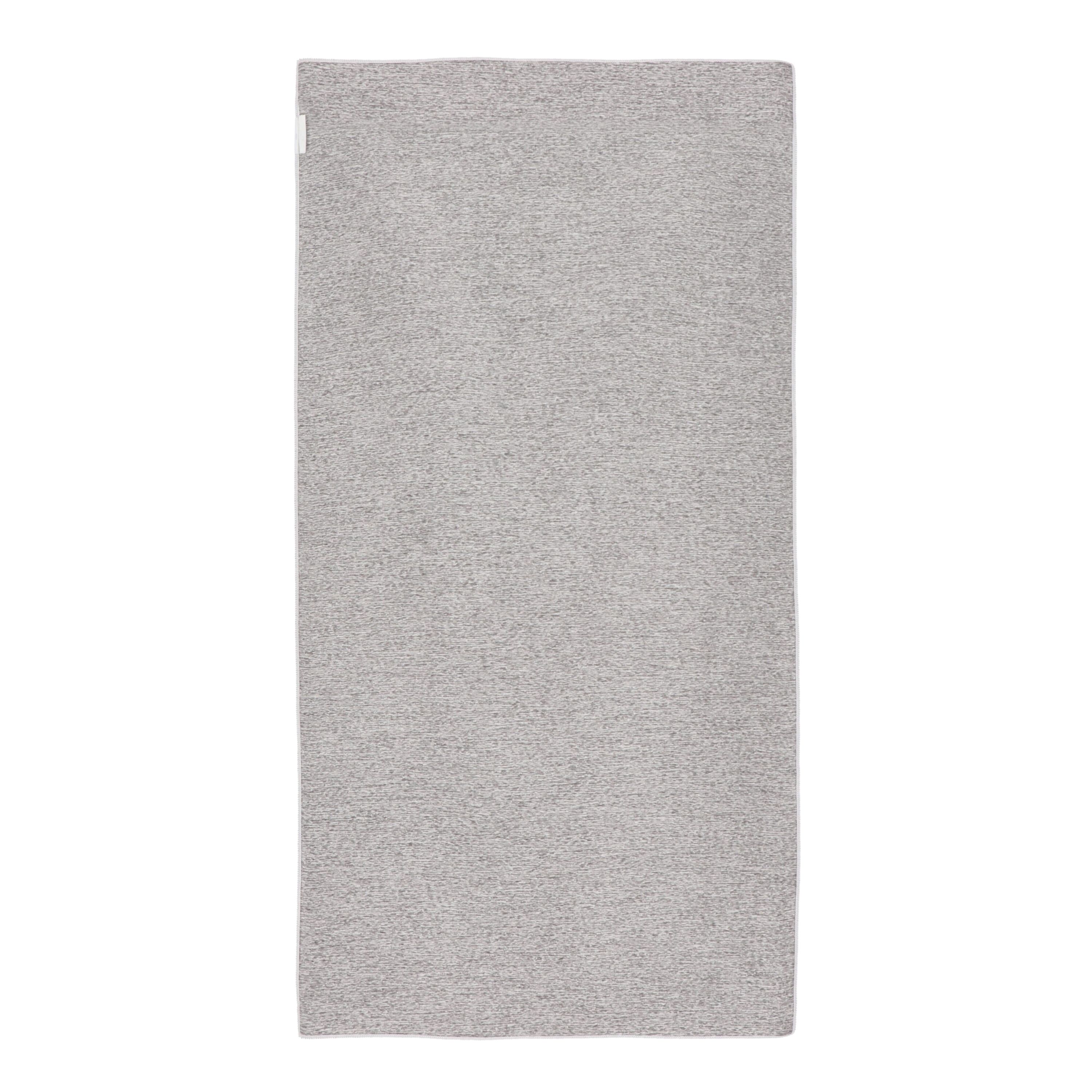 Schnelltrocknendes Handtuch R-PET 50 x 100 cm Sublimation - weiss  -  grau-918