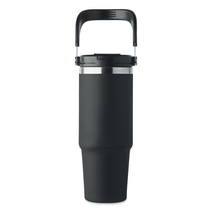 Doppelwandiger Becher 850 ml SUMA HAND - schwarz-55