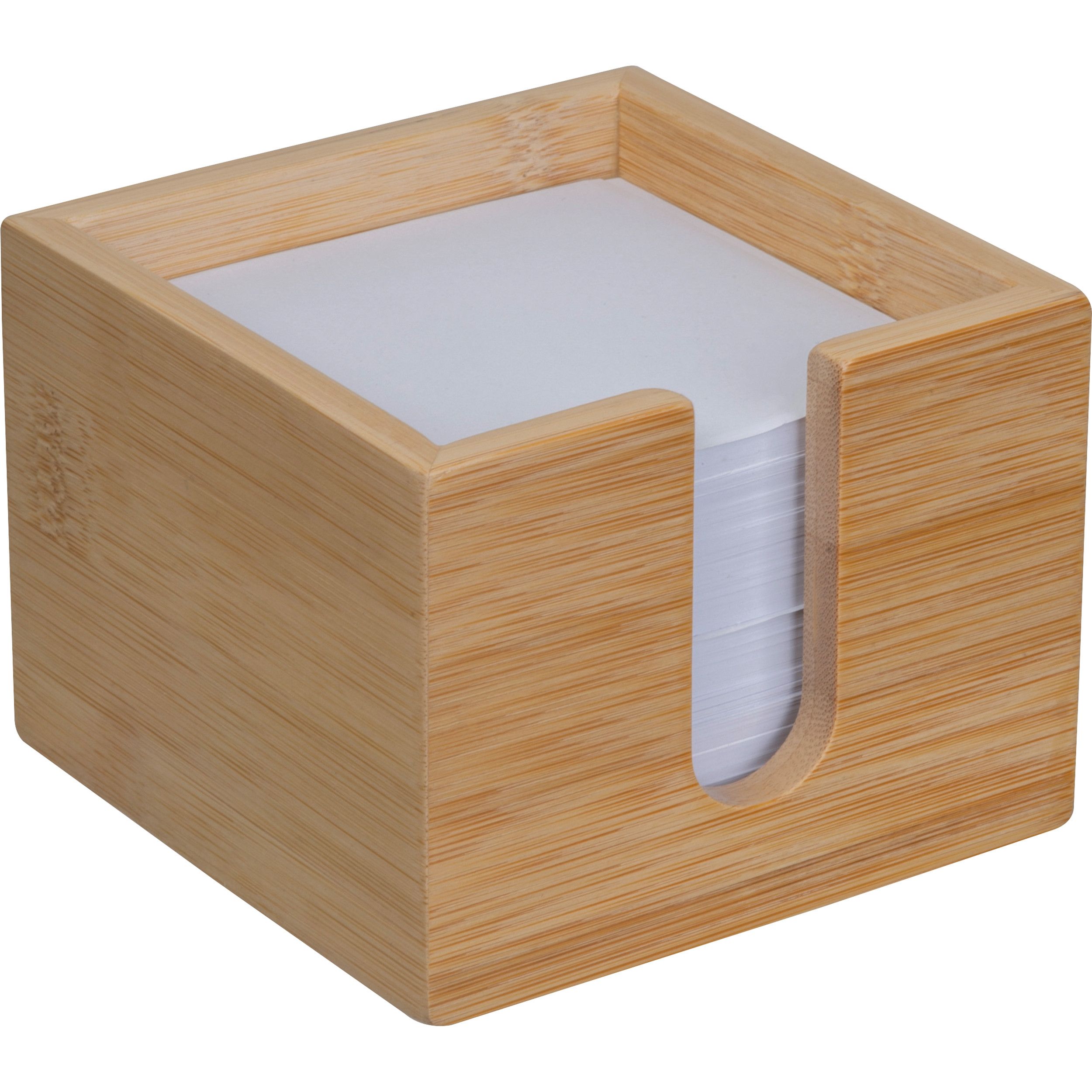 Bambus Zettelbox NATALINA - beige-785