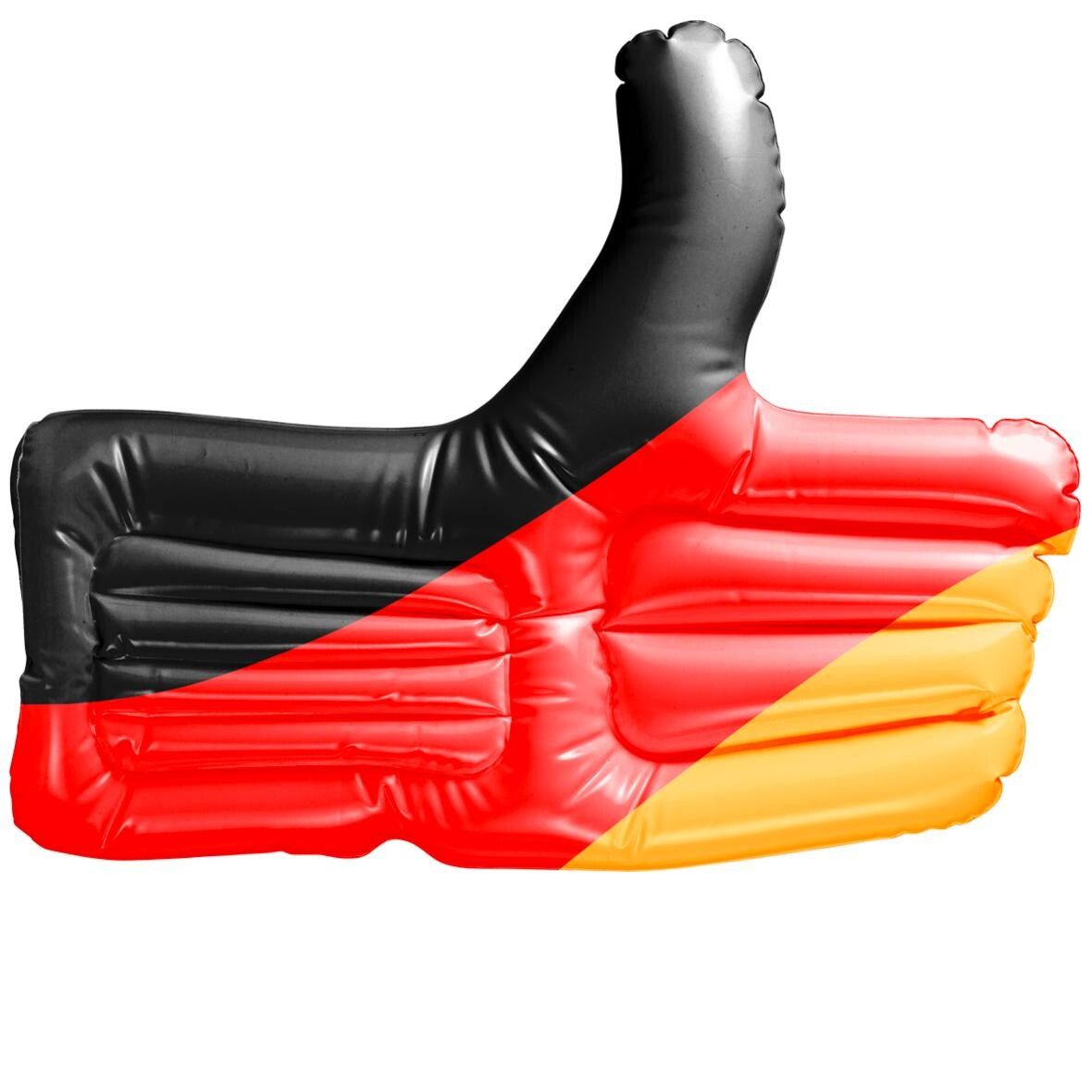 Aufblasbarer Daumen Deutschland - Deutschland-Farben-492