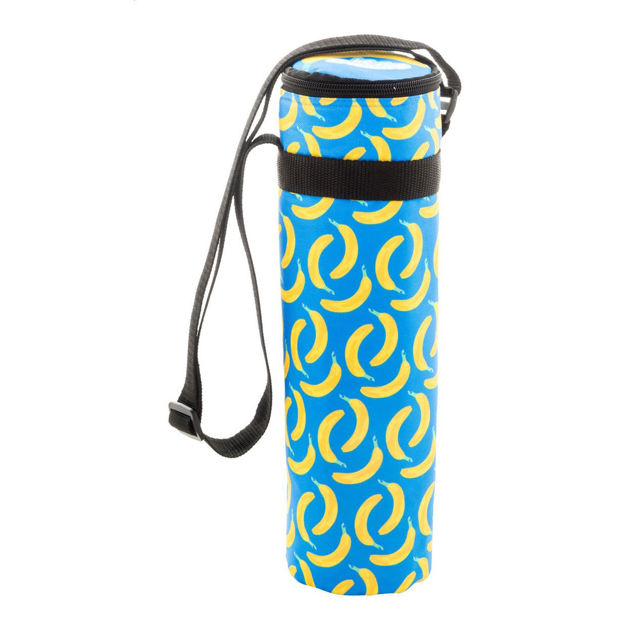 CreaCool Aqua custom bottle cooler bag - schwarz - weiß-221