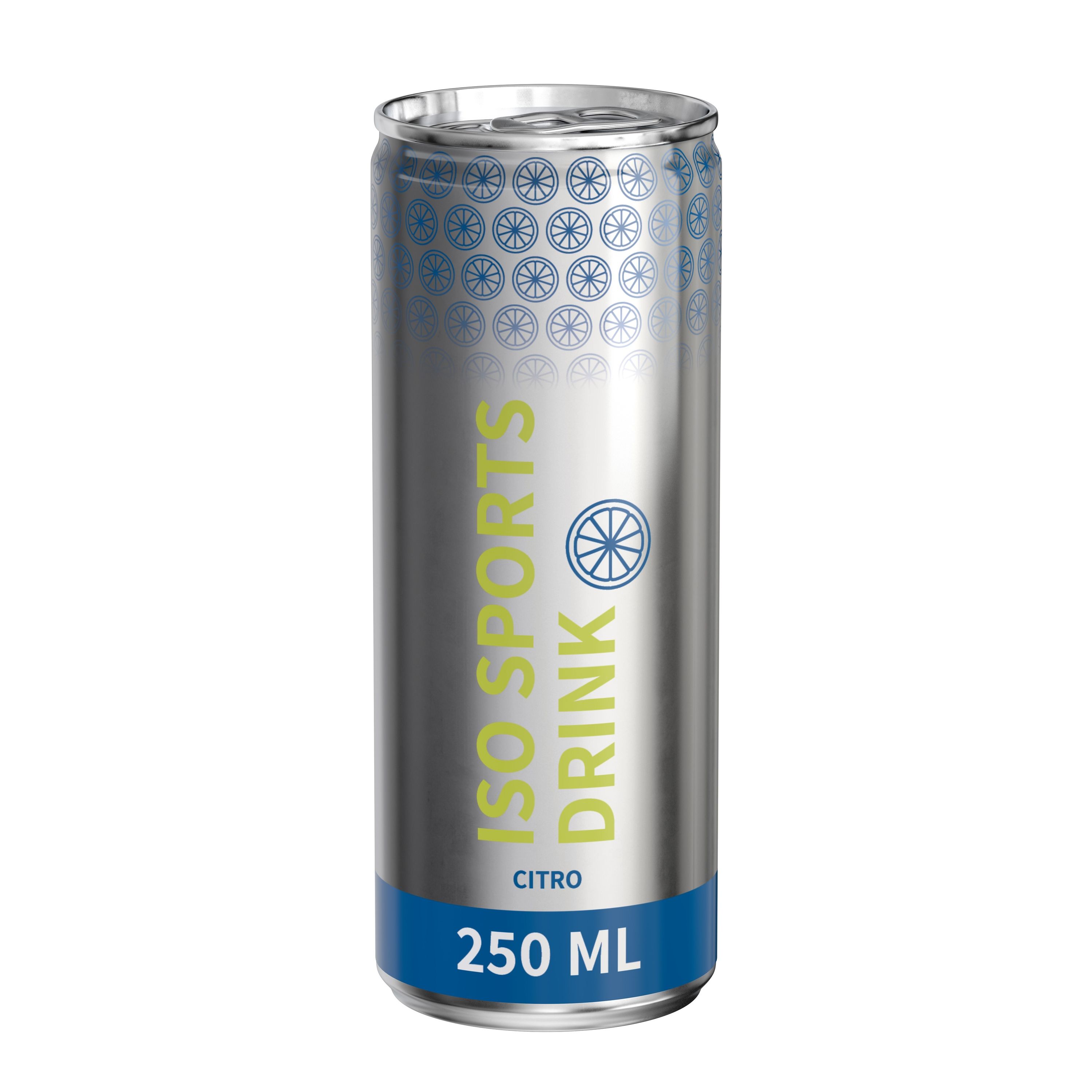 250 ml Iso Sports Drink Citro Fullbody transparent (glänzend)-300