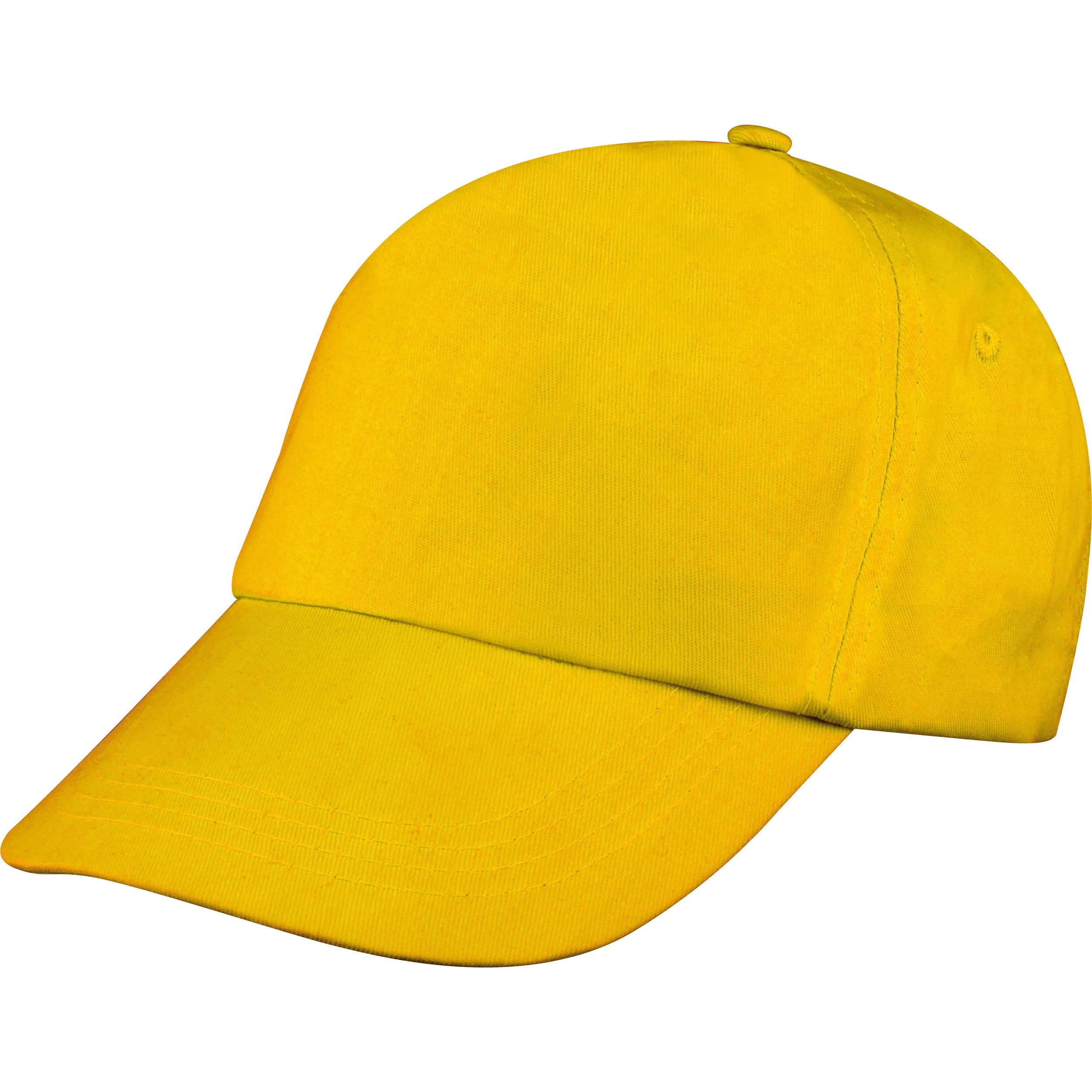 5 Panel Baseballcap Santa Fe - gelb-516