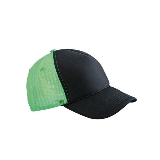 black - neon green