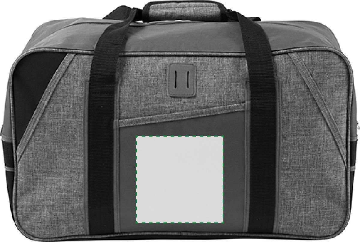 Veredelungsposition Tasche auf der Vorderseite