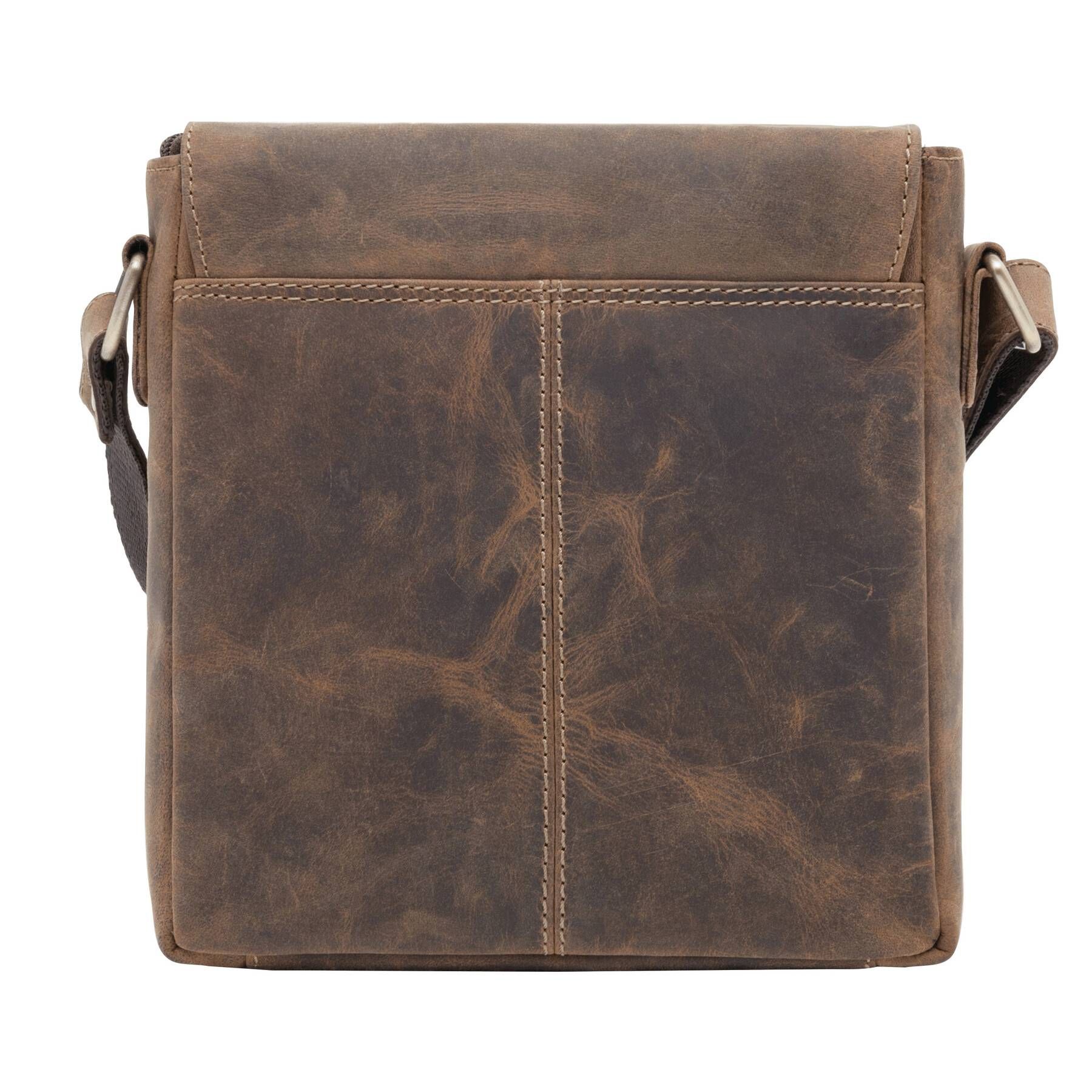 Echtleder-Tasche WILDERNESS - braun-50