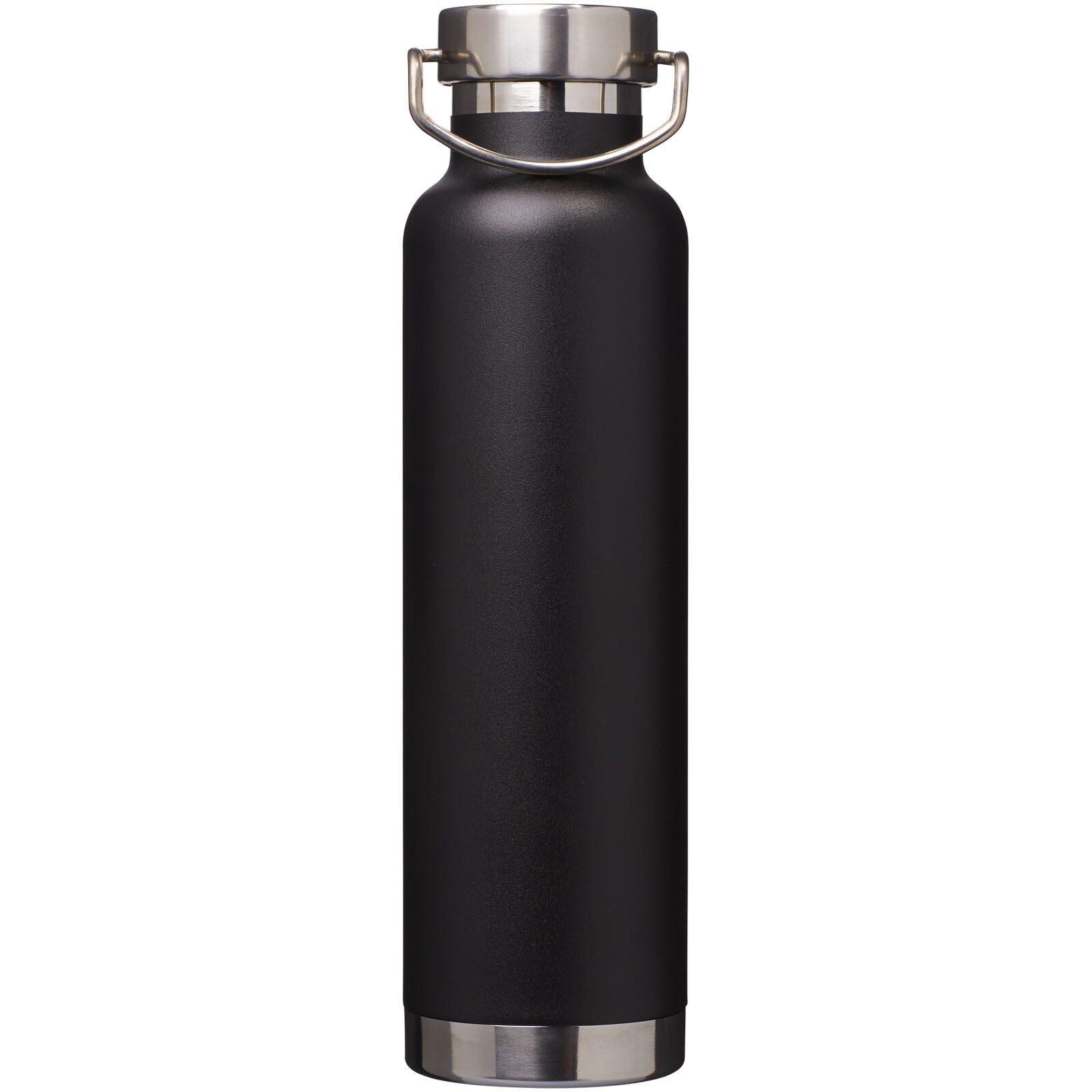 Thor 650 ml Kupfer-Vakuum Isoliersportflasche - schwarz-657