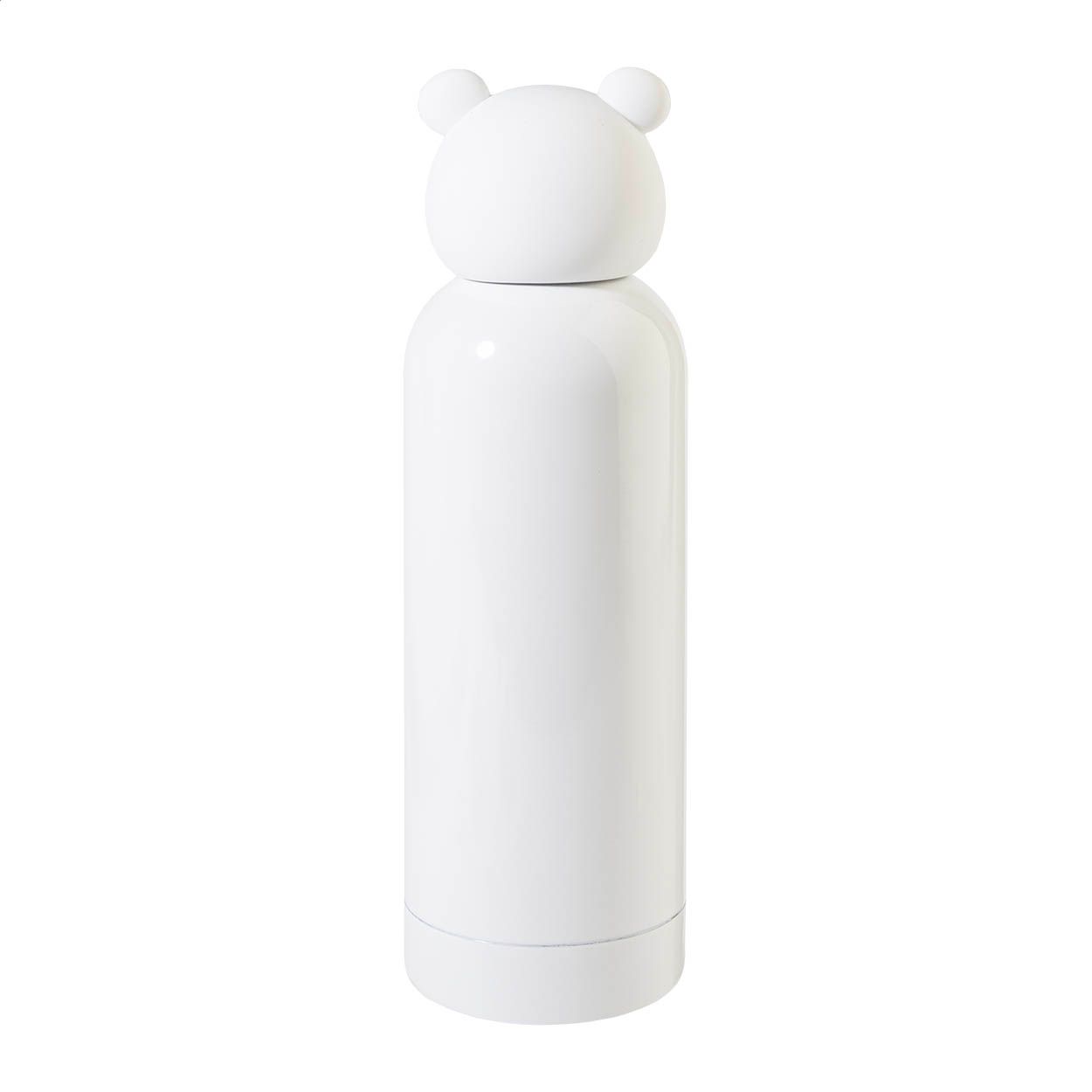 ZooSip Kinder-Isolierflasche, Bär, 500 ml - weiß-55