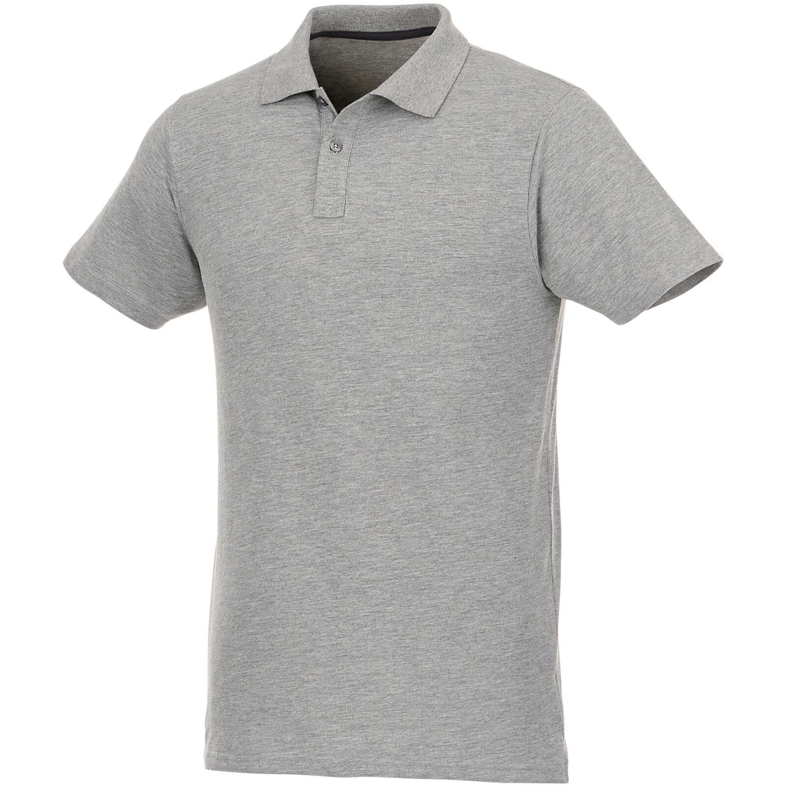Helios Poloshirt für Herren - heather grau - S-279