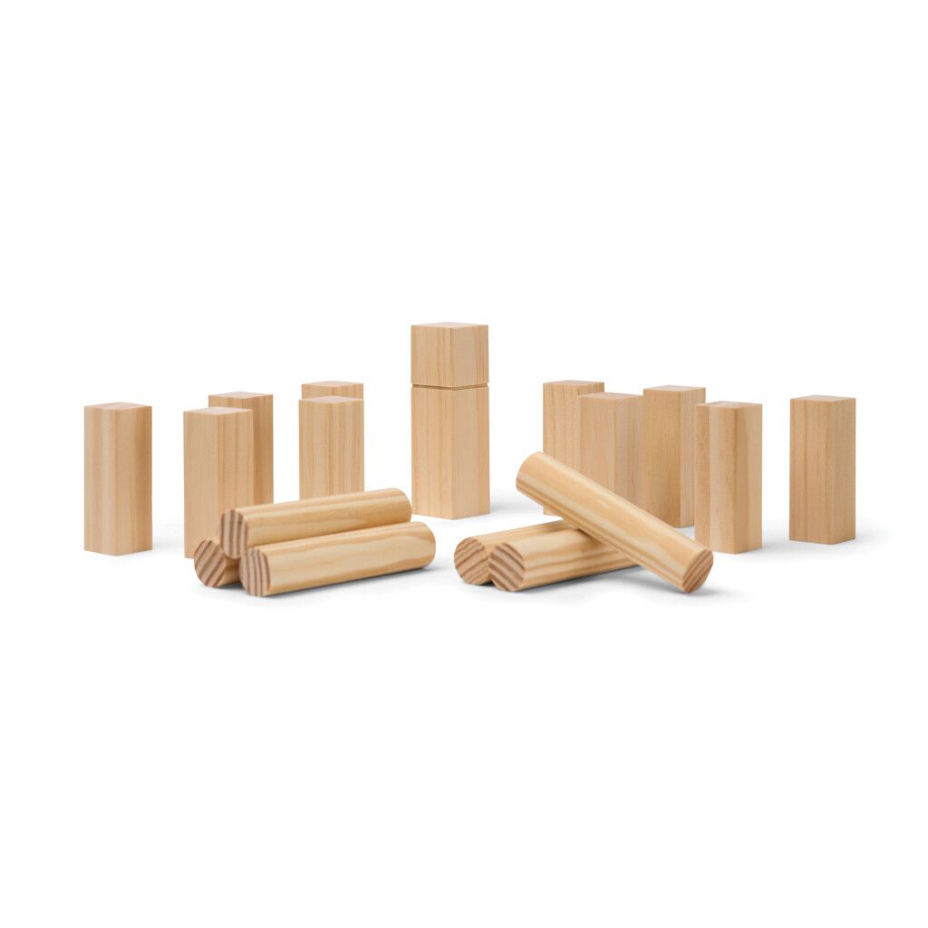 VINGA Kubb Mini Spiel - braun-732