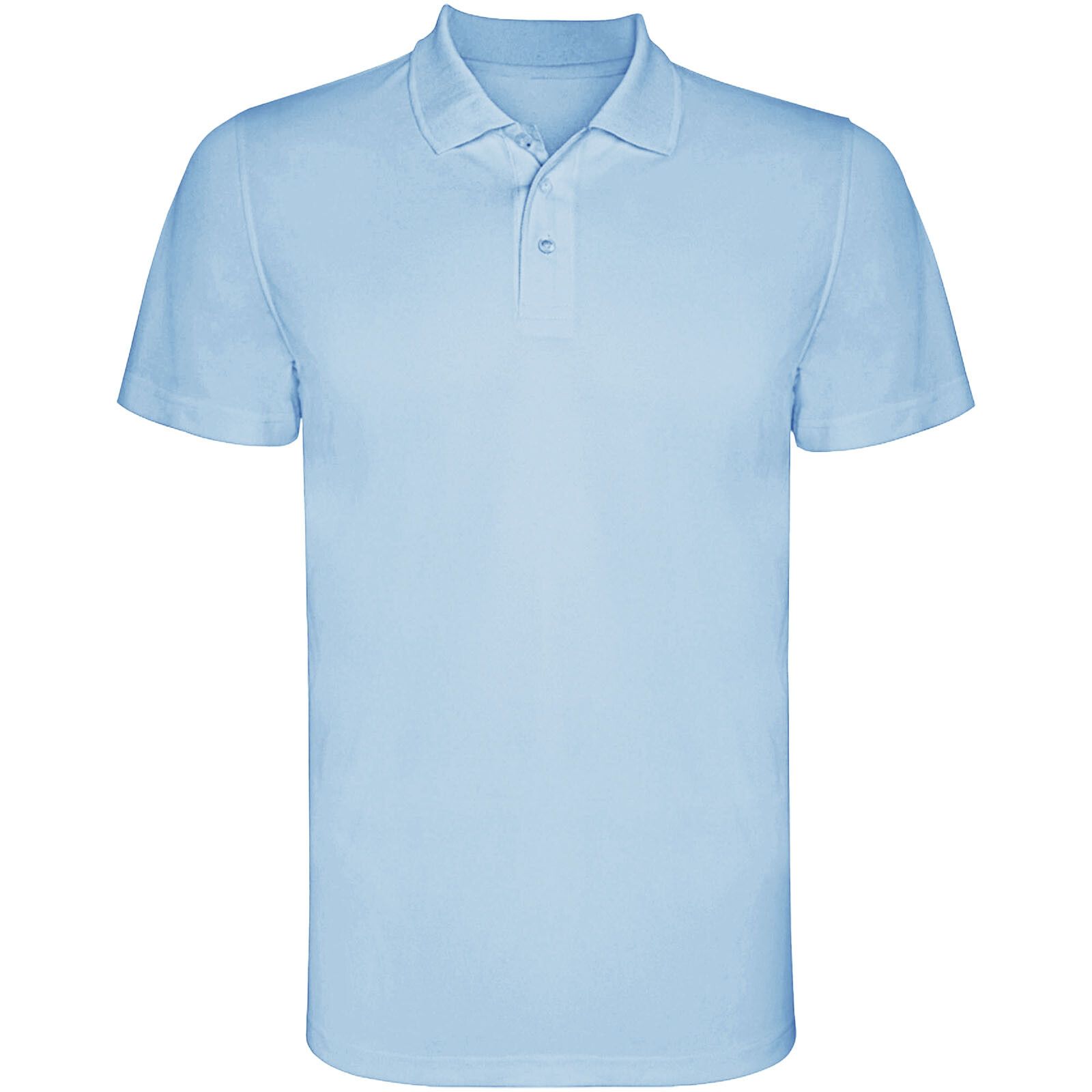 Monzha Sport Poloshirt für Herren - himmelblau - 3XL-291