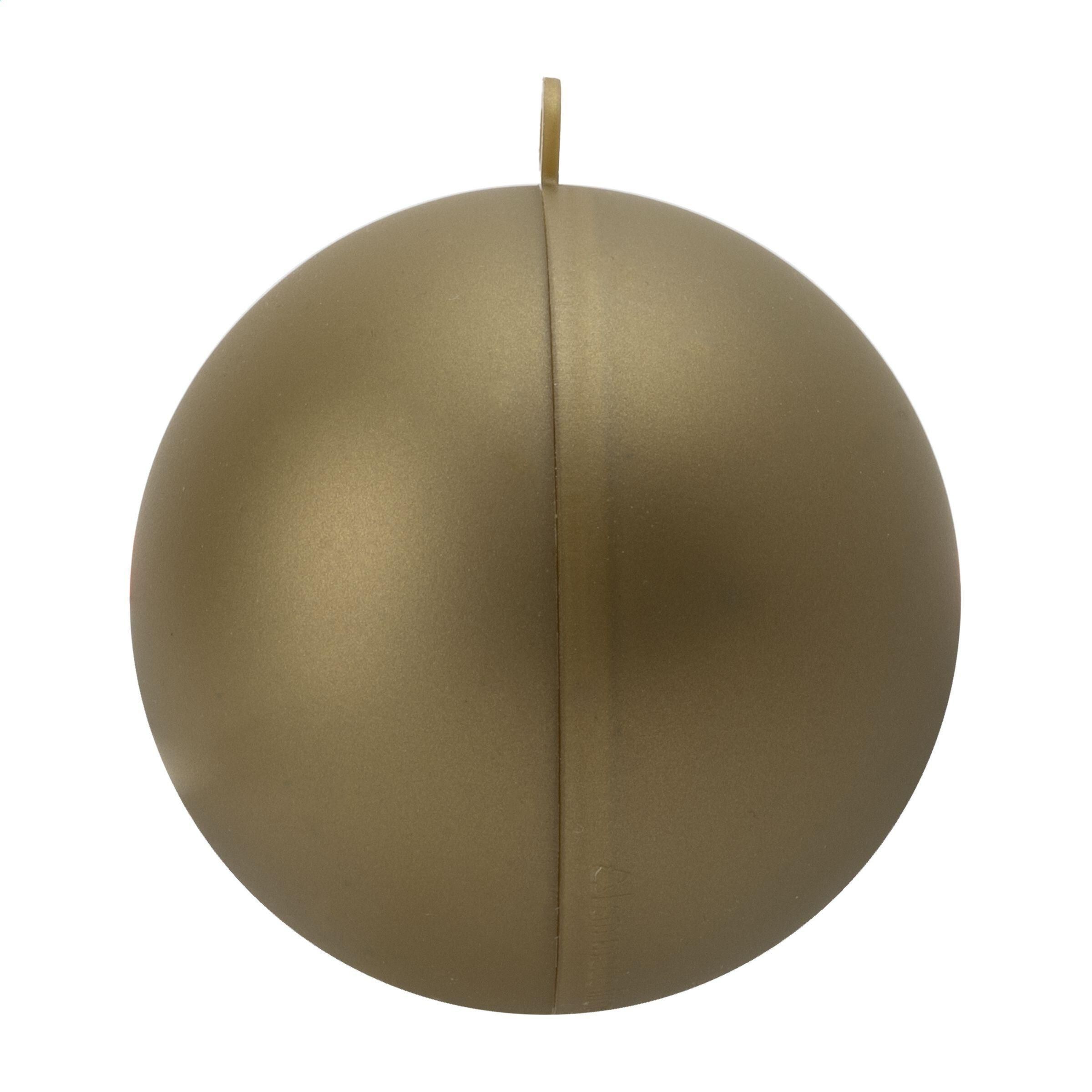 Weihnachtskugel Ø 7 cm Recycled PP - Made in Europe - gold-229
