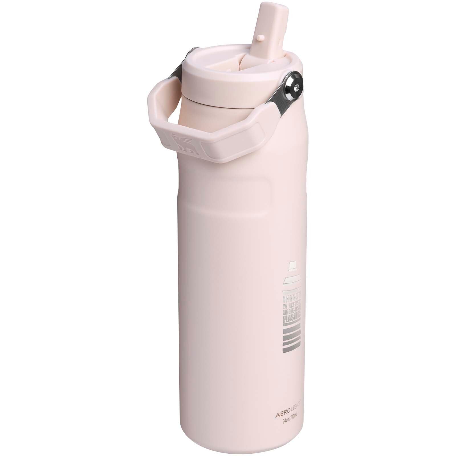 Stanley IceFlow 2.0 700 ml Flasche mit Flip-Trinkhalm - hellrosa-695