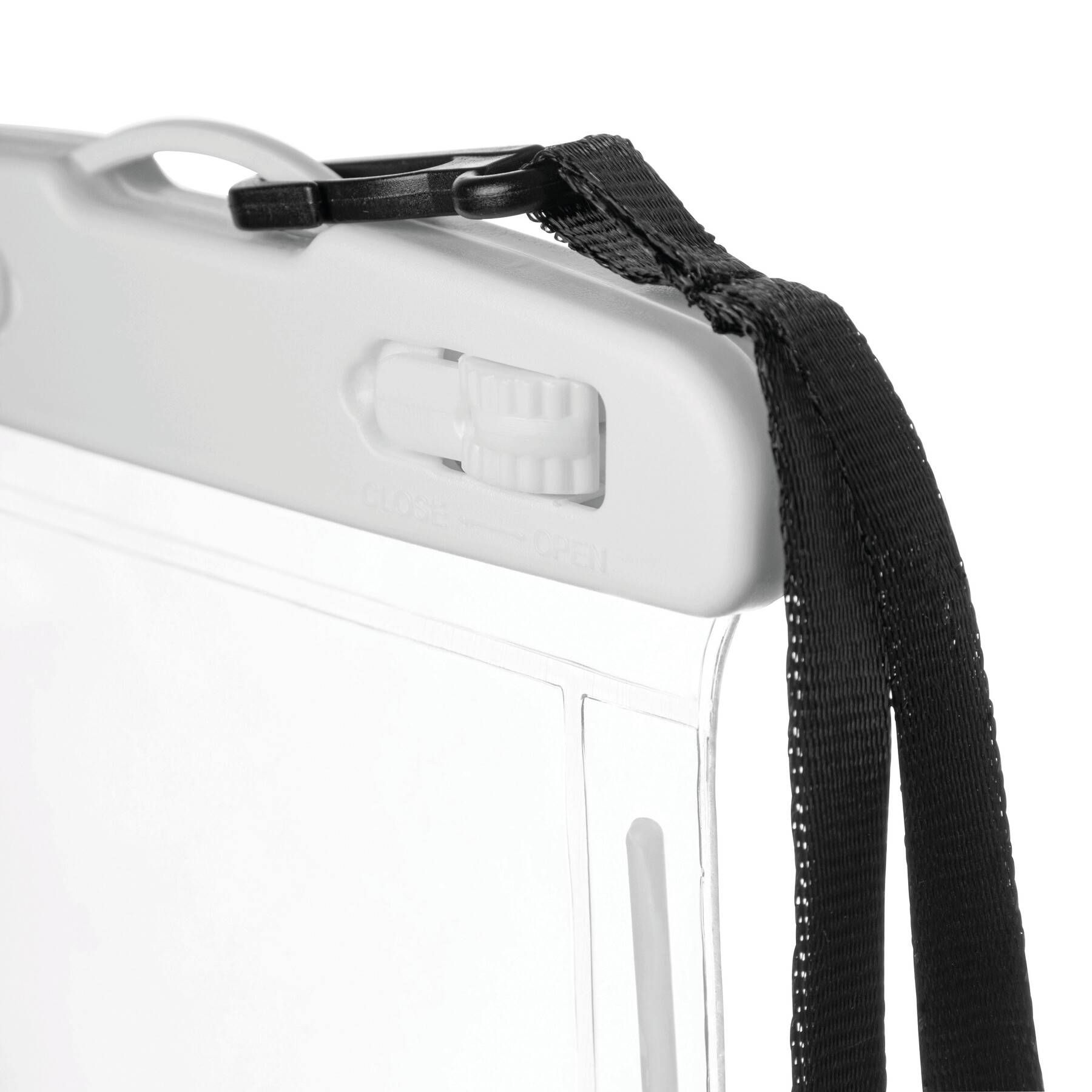 Telefon-Tasche DIVER - transparent - weiß-2