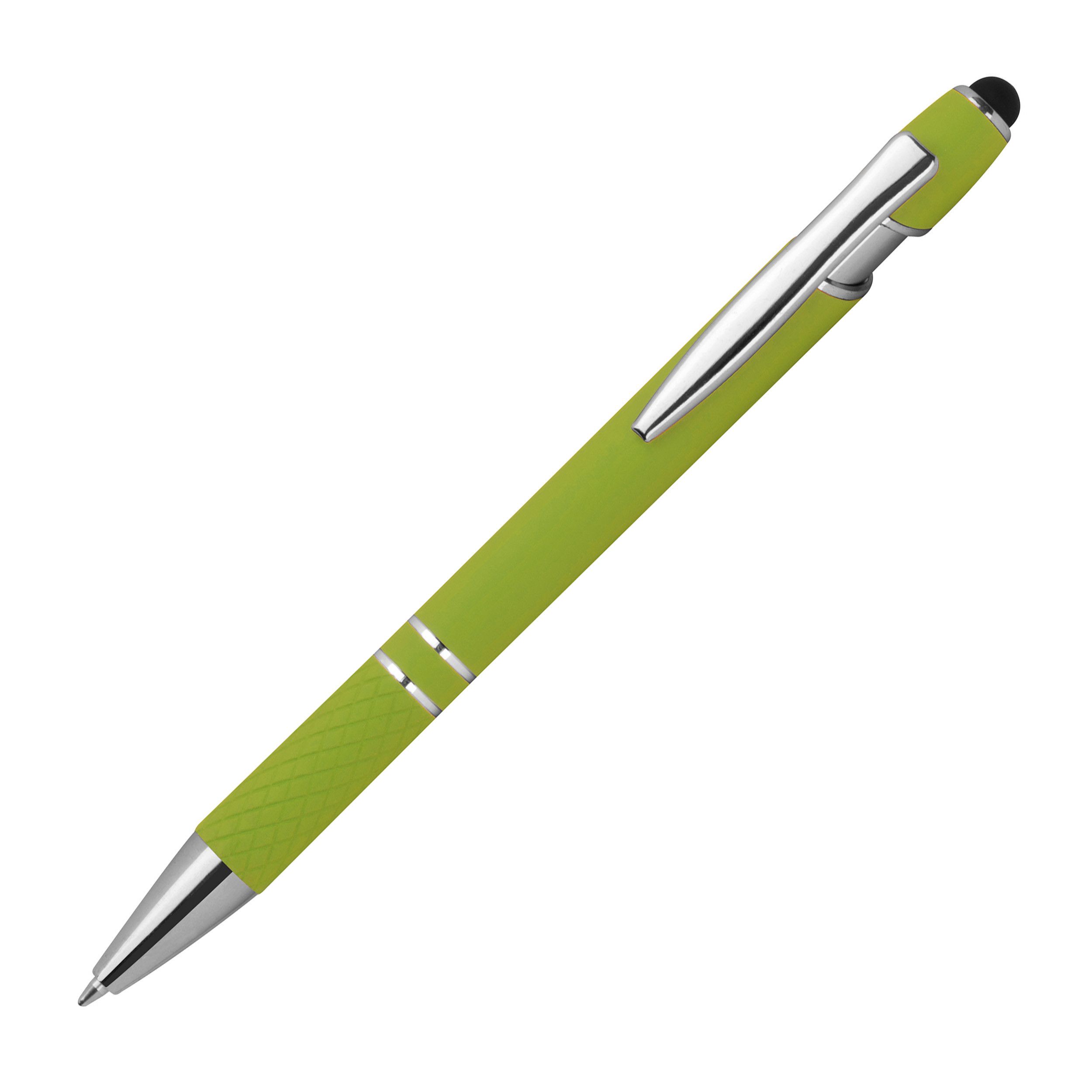 Kugelschreiber mit Muster - apfelgrün-739